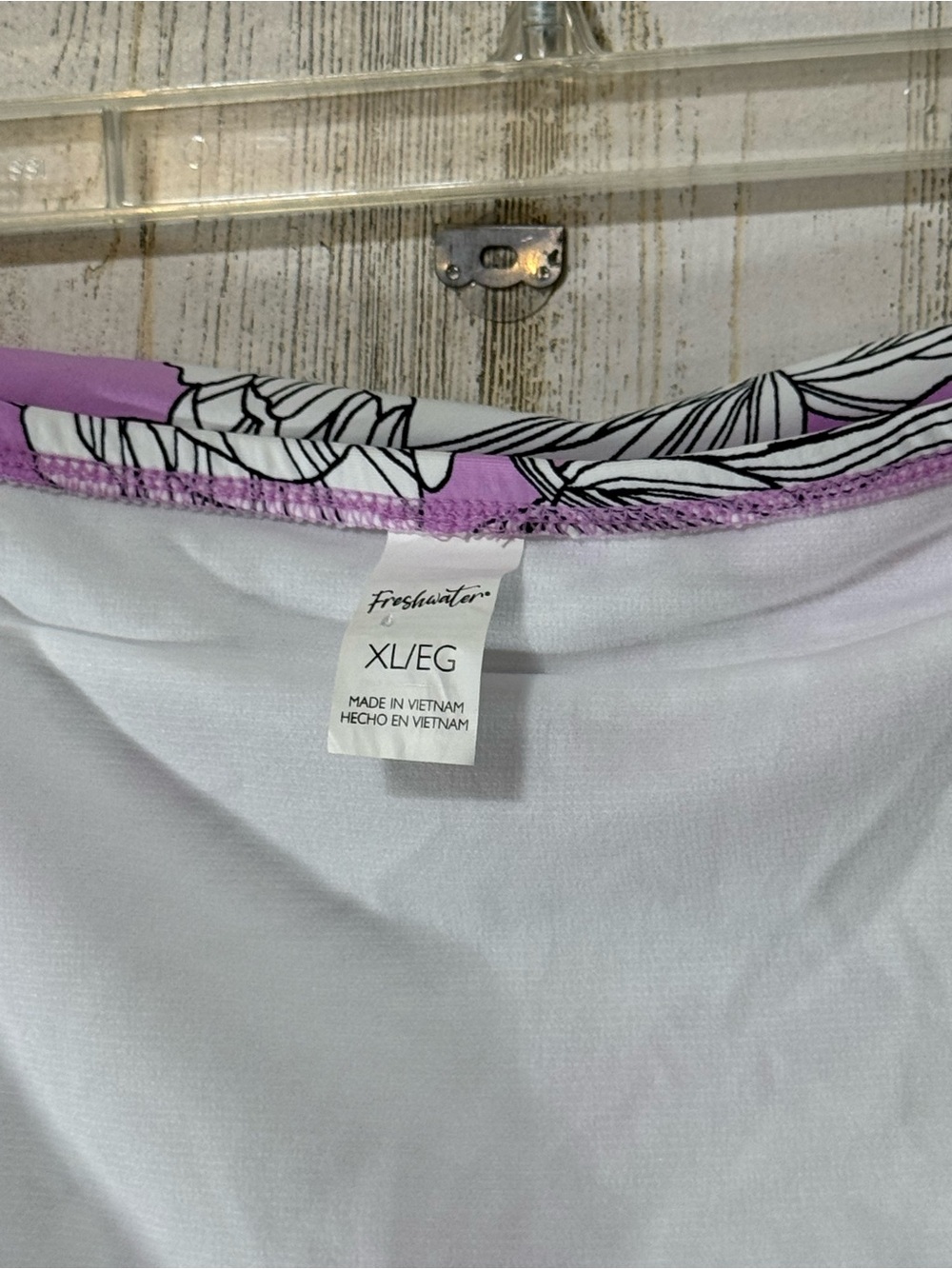 High-Waist Floral Bikini Bottoms - Purple Floral - Picture 5 of 8